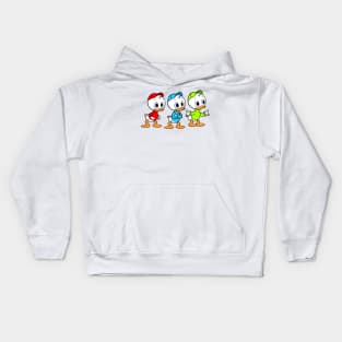 Huey Dewey and Louie Kids Hoodie